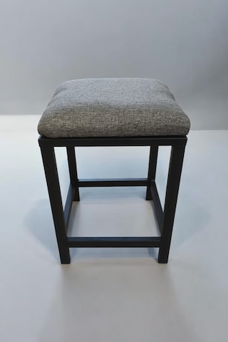 Pimango Tekli Puf Gri 35x35 Cm