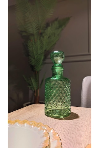 Selim Laura Dekoratif Şişe Yeşil 231ysl15cm