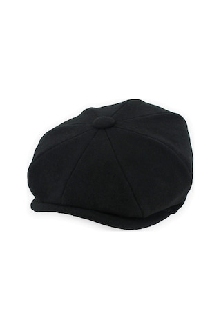 Külah Erkek Şapka Yün Kasket Newsboy Cap