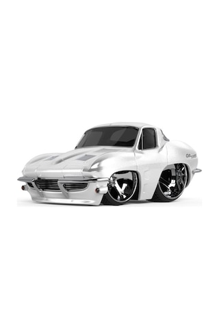 Adore Oyuncak Cartuned S2 1963 Chevy Corvette Stingray - Beyaz Muscle Araba Ict530190