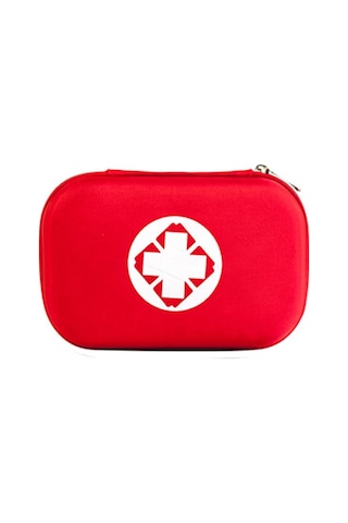 Sones 43'ü 1 Arada Eva Taşınabilir Araba Ev Açık Hava Acil Durum Malzemeleri Kiti Hayatta Kalma Kurtarma Kutusu Kırmızı