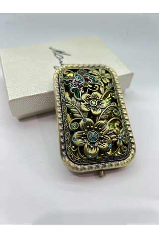 Mama Karma Cep Aynası Katlanabilir Hediye 303162562 Altın Rengi