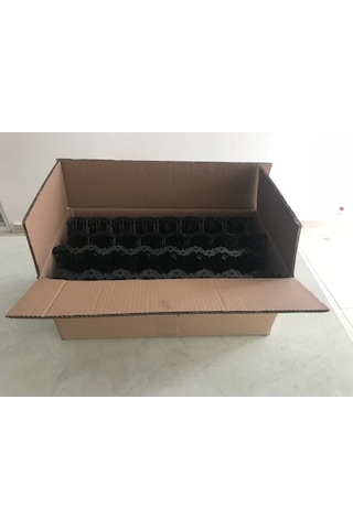 Kuş Kondurmaz Plastik Diken 25 Metre 50 Parça Koli Halinde Siyah