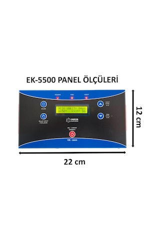 EK-5500 STOKERLİ KAZAN KONTROL PANELİ (PANOSUZ)
