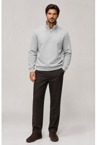 Redline Runi Basic Regular Fit Pamuklu Kışlık Sweatshirt Gri