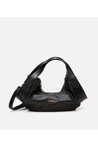 Hotiç Kadın Deri Siyah Çapraz Askılı Çanta 03cah309430a100 Siyah