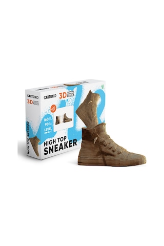 Cartonic 3d Puzzle - Hıgh Top Sneaker