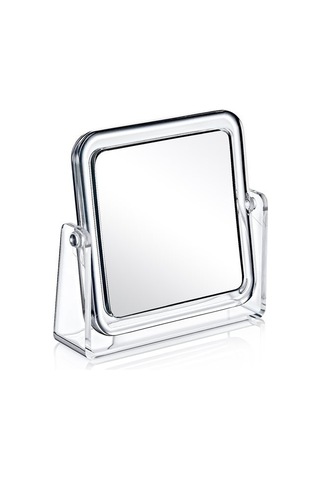 Periboia 360 Derece Dönen Yakınlaştıran Kare Makyaj Aynası Çok Renkli