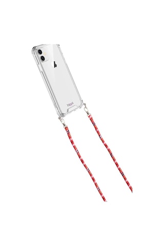 Hippi Poplar Renkli İpli Boyun Askılı Kumaş Telefon Askısı - 110 Cm