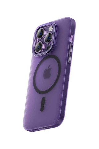 Benks Apple Uyumlu iPhone 14 Plus Kılıf Sararmayan Wireless Şarj Destekli Benks Yeni Seri Magnetik Haze Kapak BENKS-TA83755