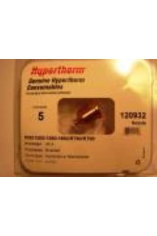 Hypertherm 120932 - Nozul 40AMP-(T60-T80-T60M-T80M) - 5 Adet/Paket