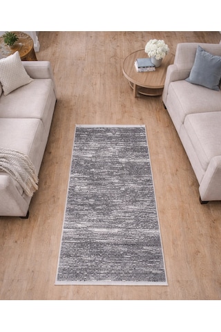 Merinos Vista 76587-098 Özel Kesme Halı Gri-antrasit Çok Renkli