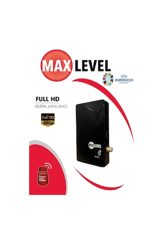 Maxlevel MR-900 TGKS'li Mpeg4 HD Tak Kullan Bluetooth Kumandalı HD Uydu Alıcı