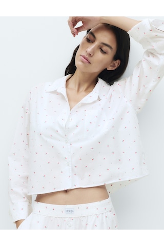Marks & Spencer Desenli Pijama Üstü T37003706T Çok Renkli