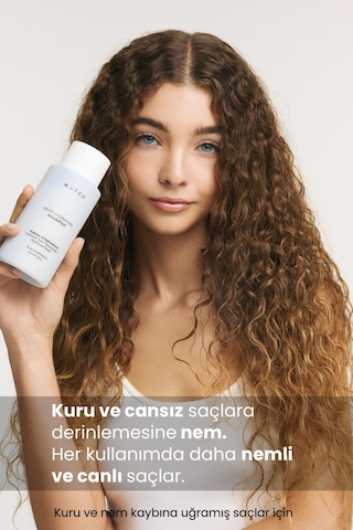 Matsu Deep Hydrating Nem Şampuanı 350 ml | Kuru & İnce Telli Saçlar
