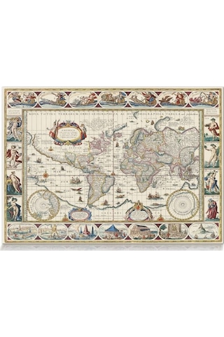 Star Puzzle 2000 Parçalık Dünya Haritası II Puzzle/Yapboz - Joan