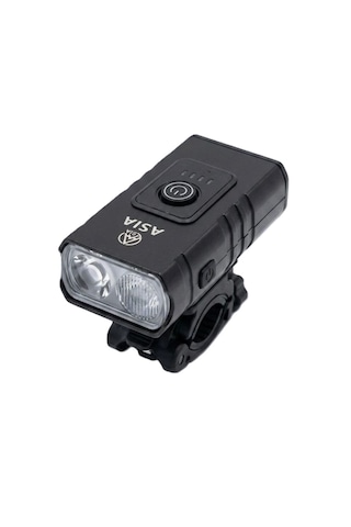 Bisiklet Ön Farı 400 Lm Şarjlı Led Çakar Işık Elektrikli Scooter Uyumlu 1600 Mah 4 Mod