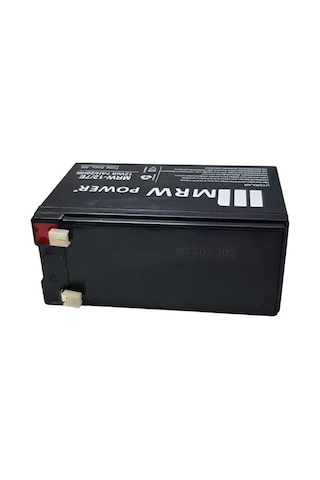 Mervesan 12volt 7amper Akü Siyah
