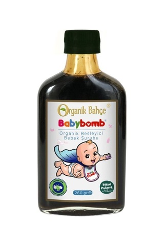 Organik Bahçe Babybomb Organik Prebiyotik ve C Vitimani Takviyeli Bal Pekmez Karışımı 260 G