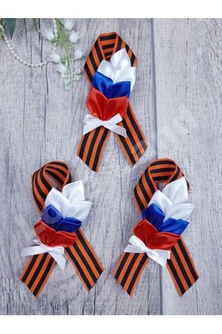 Love Land 9 Mayıs İçin Saint George Şeridi Broş 3 Adet 154144382 Turuncu