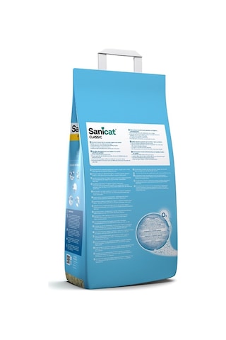 Sanicat Classic Lavantalı Oksijen Kontrollü Emici Topaklaşan Bentonit Kedi Kumu 10 L
