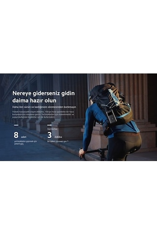 Xiaomi Mi Taşınabilir Şarjlı Kompresör Lastik Hava Pompası