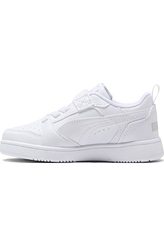 Puma Rebound V6 Lo Ac+ Ps Çocuk Günlük Ayakkabı 39741903 Beyaz Beyaz