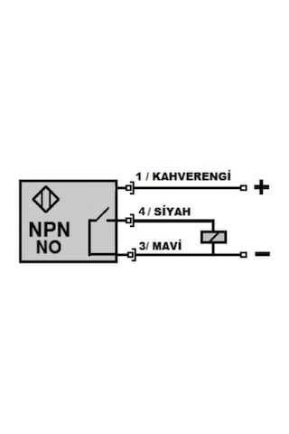 Mefa Mm-s12h-na ,m12/2mm Npn-no M12-4p Manyetik Sensör