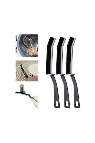 Geeroyoo 3'ü 1 Arada Derz Fırçası Seti - Banyo Ve Mutfak İçin Dayanıklı Sert Kıllı Temizlik Fırçaları 9.25 İnç Diğer