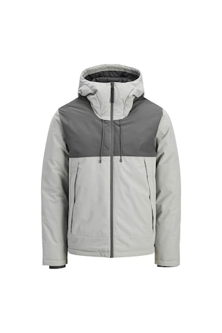 Jack & Jones Jcounion Light Padded Blocking Gri Erkek Mont 12285586 Gri