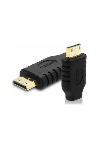 Micro HDMI Dişi - Mini HDMI Erkek Dönüştürücü