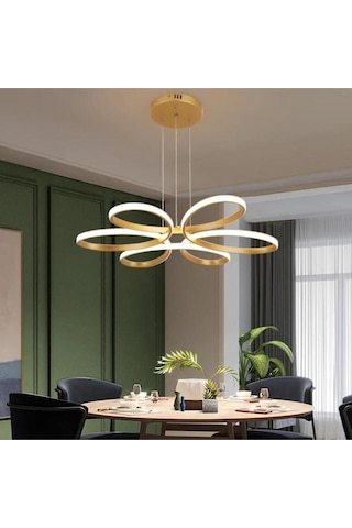Papatya Model Sarkıt Modern Led Beyaz Işık Ultra Power.