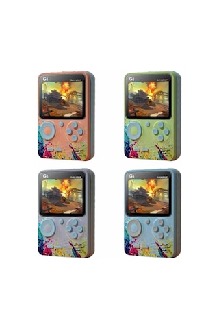 Game Box Mini 500 Adet Retro Oyun Taşınabilir Oyun Konsolu Yeni Nesil Najmaddin