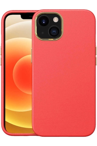 Apple Uyumlu iPhone 13 Mini Kılıf Deri Natura Kapak