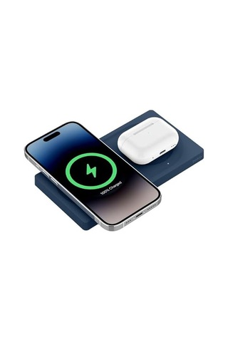 Belkin Wiz019vfbl-apl Boostcharge Pro 2 In 1 Magsafe 15w Kablosuz