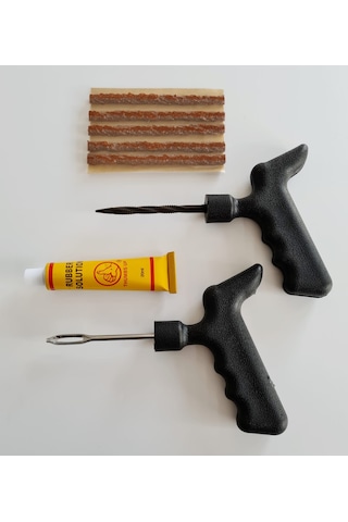 Tubeless Dublex Dış Lastik Tamir Seti-Lastik Fitil Kiti-5 Fitilli