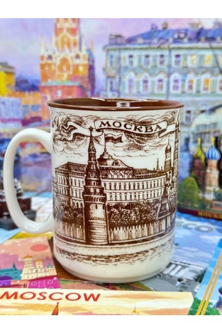 Bjorn Porselen Fincan "moskova", 250 Ml 241329030 Kahverengi