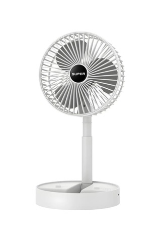 Kablosuz Masaüstü Fan Sarjlı Katlanabilir Telescopic Sessiz Telefon Standlı Zarif Ergonomik Tasarım