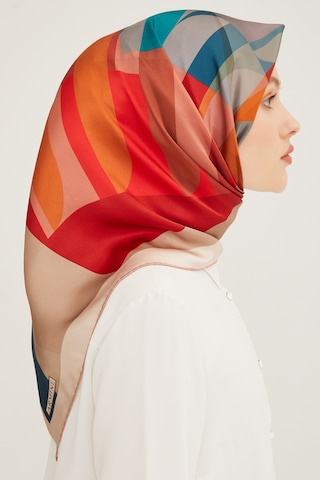 Armine İpek Eşarp 8901d Twill Nostalji - 90x90 / 38