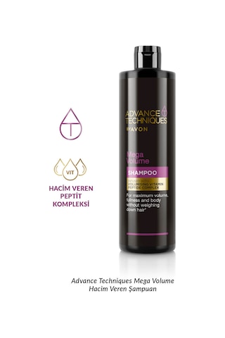 Avon Advance Techniques Mega Volume ve Hacim Veren Şampuan 400 ML