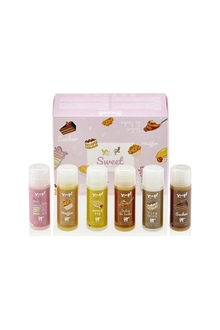 Yuup Sweet Tatlı Şampuan Koleksiyonu - Profesyonel Kedi & Köpek Şampuan Seti 6x30ml