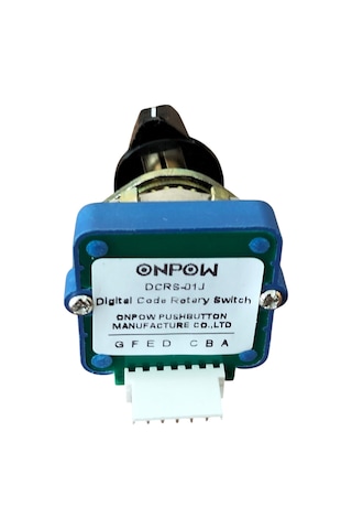 01j Cnc Rotary Switch Cnc Makinaları Çoklu Pozisyon Döner Anahtar