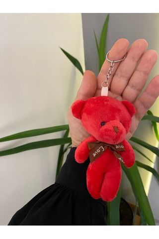 Peluş Ayıcıklı Anahtarlık 6 Adet 99224091