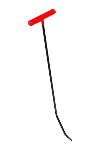 70 Cm 10 Mm Çap Çift Kıvrımlı Yassı Uçlu Boyasız Göçük Düzeltme Çubuğu - S3-05, Pdr Çubuk
