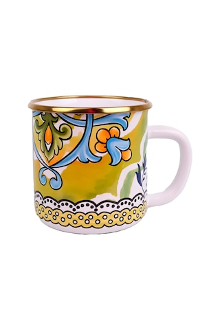 Emaylab Selge Emaye Kupa