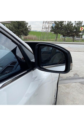 Ebal Otomotiv Renault Laguna 3 2007-2014 Piano Black Batman Yarasa  Ayna Kapağı