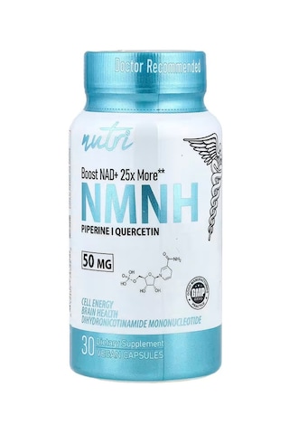 Nutri Nmnh Dihydronicotinamide Mononucleotide 30 Vegan Capsules