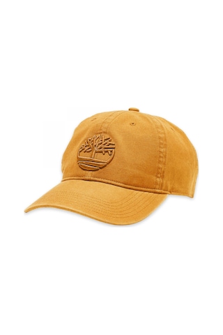 Timberland Tb0a1e9m Cotton Canvas Baseball Cap Tarçın Unisex Şapka 001