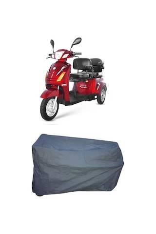 Yuki Yk12 Midilli Long 3 Teker 2 Kişilik Motor Brandası