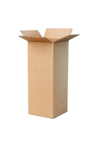 15x15x30 Cm Çift Oluklu Dopel Koli - Şişe, Termos Ve Hassas Obje Kutusu 1